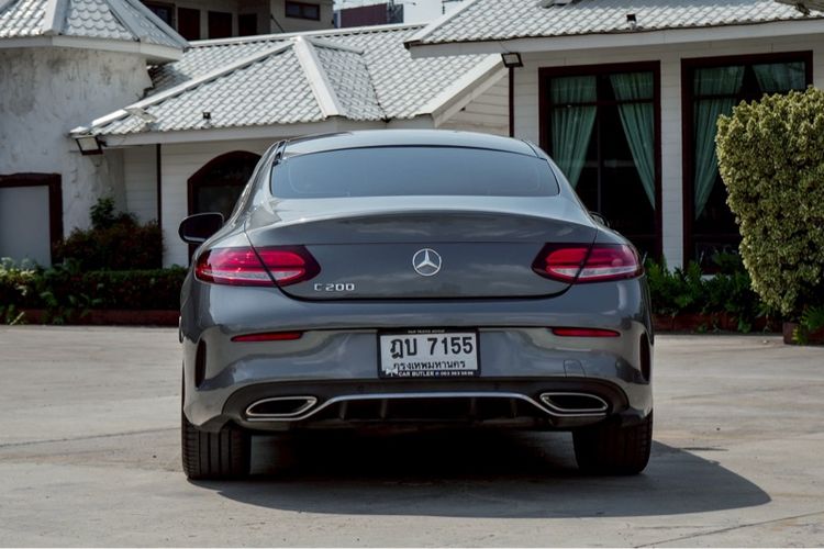 Mercedes-Benz C-Class 2020 C200 Sedan เบนซิน ไม่ติดแก๊ส เกียร์อัตโนมัติ เทา รูปที่ 2