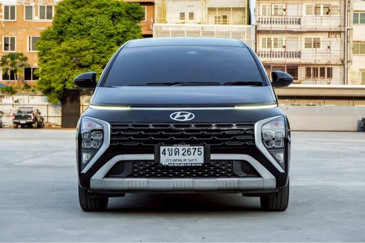 Hyundai Stargazer 2023 1.5 Smart 6 Van เบนซิน ไม่ติดแก๊ส เกียร์อัตโนมัติ ดำ รูปที่ 3
