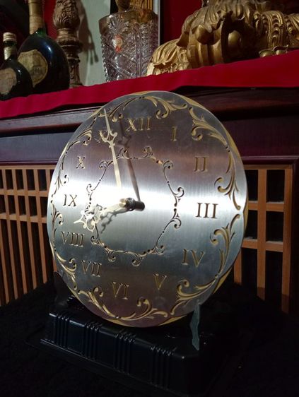 นาฬิกาหลุยส์ลายฉลุ 2 ชั้นเนื้อทองเหลืองแท้สแตนเลส 304 สภาพสุดเยี่ยม รูปที่ 17