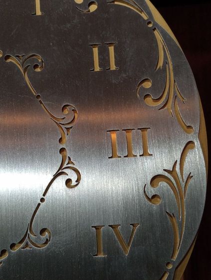 นาฬิกาหลุยส์ลายฉลุ 2 ชั้นเนื้อทองเหลืองแท้สแตนเลส 304 สภาพสุดเยี่ยม รูปที่ 9