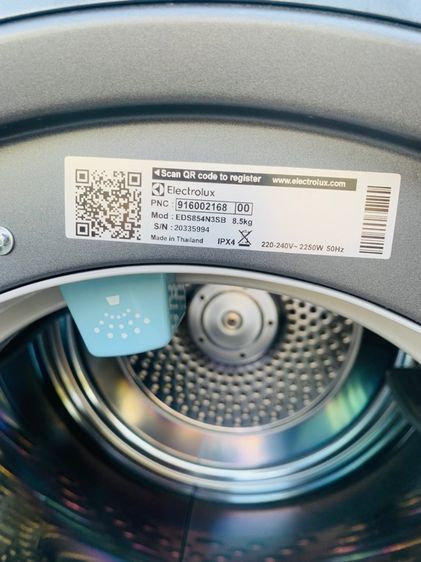 เครื่องอบผ้าอีเล็คโทรรักษ์ 8.5 kg รูปที่ 9