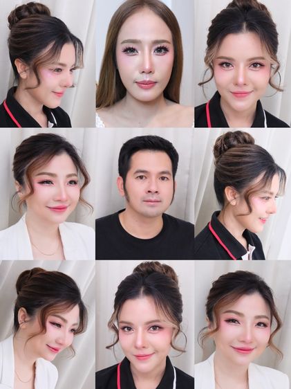ช่างแต่งหน้าทำผมทำผมพระราม2 บริการแต่งหน้าทำผมเจ้าสาวออกงานและรับปริญญาแถวเอกชัยบางบอนบางแคเพชรเกษมหนองแคบางขุนเทียนบางมด 065-141-4242 รูปที่ 14