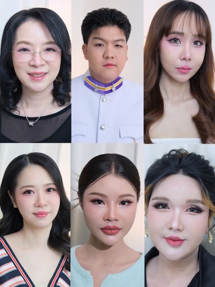ช่างแต่งหน้าทำผมทำผมพระราม2 บริการแต่งหน้าทำผมเจ้าสาวออกงานและรับปริญญาแถวเอกชัยบางบอนบางแคเพชรเกษมหนองแคบางขุนเทียนบางมด 065-141-4242 รูปที่ 3