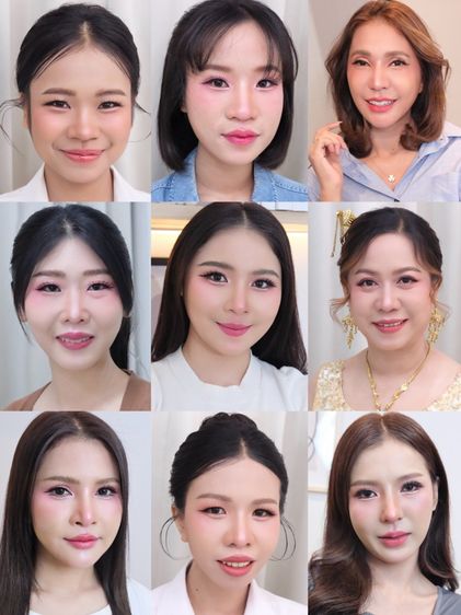 ช่างแต่งหน้าทำผมทำผมพระราม2 บริการแต่งหน้าทำผมเจ้าสาวออกงานและรับปริญญาแถวเอกชัยบางบอนบางแคเพชรเกษมหนองแคบางขุนเทียนบางมด 065-141-4242 รูปที่ 13