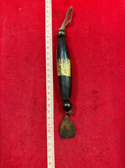 ตะกรุดห้อยหน้ารถ หลวงปู่บุญวัดกลางบางแก้ว ห้อยเหรียญเจ้าสัวรุ่นแรก คอกรักโบราณปิดทอง รูปที่ 2