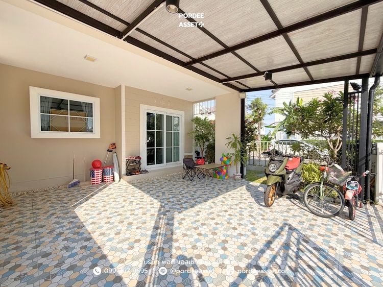 ทาวน์โฮม บ้านดี เดอะแฮมิลตัน กาญจนาภิเษก-บางใหญ่ (หลังมุม ขนาด 29 ตร.ว.) บ้านกล้วย-ไทรน้อย นนทบุรี รูปที่ 2