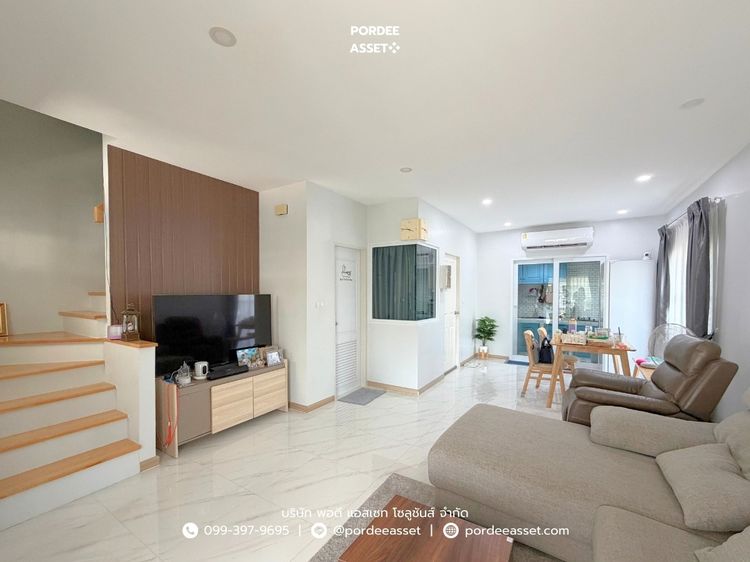 ทาวน์โฮม  บ้านดี เดอะแฮมิลตัน กาญจนาภิเษก-บางใหญ่ (หลังมุม ขนาด 29 ตร.ว.)  บ้านกล้วย-ไทรน้อย นนทบุรี รูปที่ 4