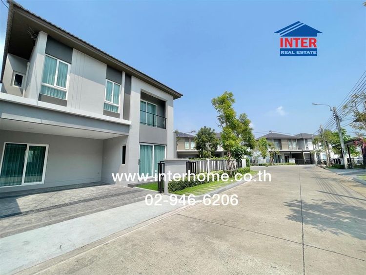 บ้านเดี่ยว 2 ชั้น 60 ตร.ว. หมุ่บ้านแกรนด์พลีโน่ เมกาบางนา ใกล้ห้างเมกาบางนา ถนนบางนา-ตราด ถนนวงแหวนกาญจนา บางพลี สมุทรปราการ รูปที่ 2