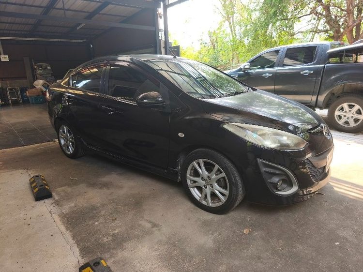 Mazda Mazda 2 2012 1.5 Elegance Groove Sedan เบนซิน ไม่ติดแก๊ส เกียร์อัตโนมัติ ดำ
