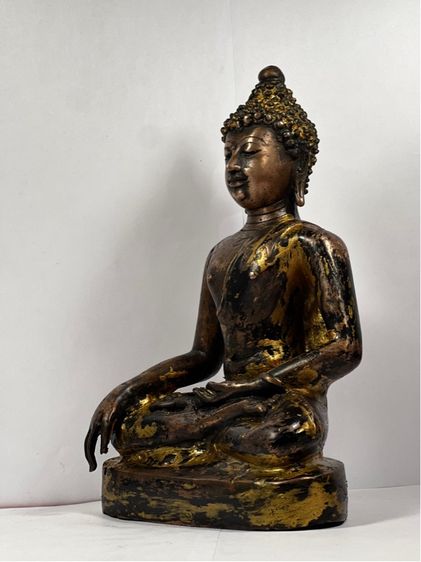 พระบูชาสิงห์หนึ่งเชียงแสน หน้าตักกว้าง 5 นิ้ว ความสูง 8 นิ้ว รูปที่ 4