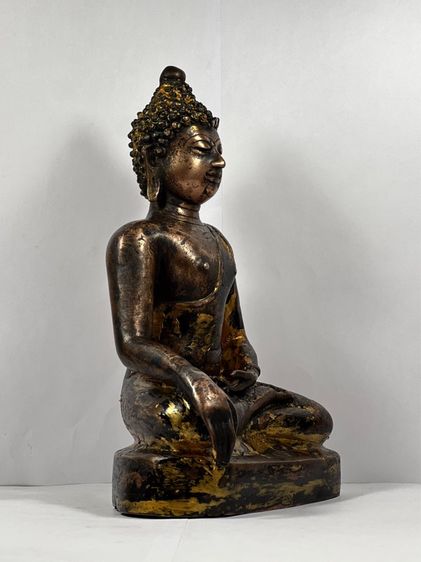 พระบูชาสิงห์หนึ่งเชียงแสน หน้าตักกว้าง 5 นิ้ว ความสูง 8 นิ้ว รูปที่ 5