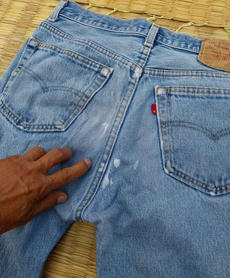 Levi,s 501 USA Tap R  ผ้าทรายรุ่นเก่า รูปที่ 7
