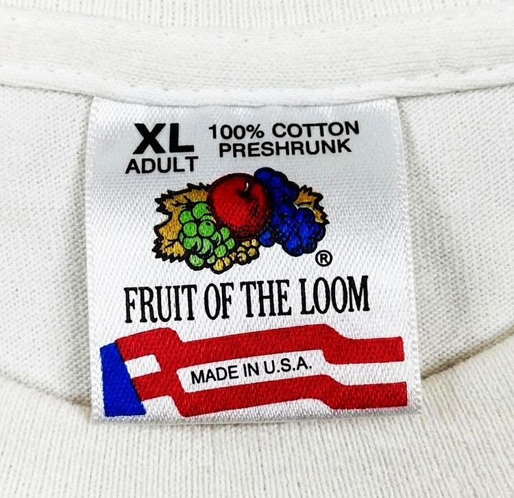 Fruit of the Loom Vintage 90s Tee St. Thomas Made in USA  รูปที่ 5