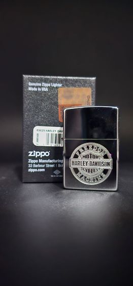 ไฟแช็คซิปโป้ สีเงินเงา แกะลาย HD .ลิขสิทธิ์แท้  รูปที่ 2