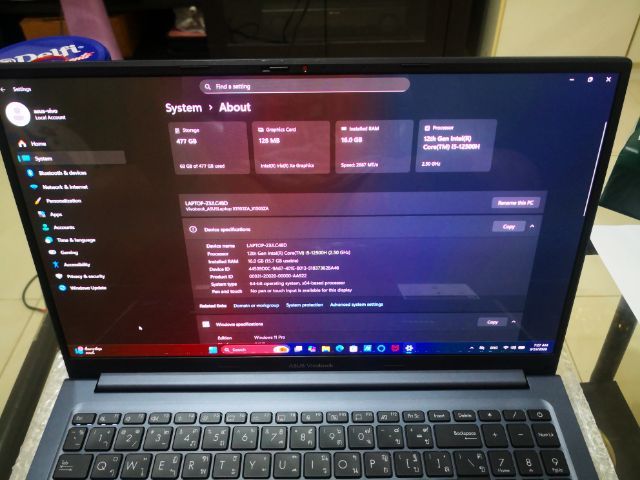 ASUS VivoBook 15X OLED X1503ZA รูปที่ 15