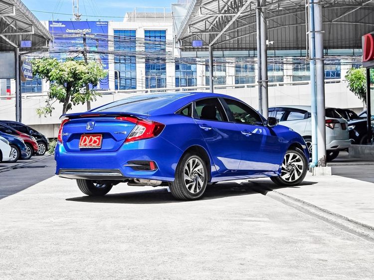 Honda Civic 2020 1.8 E i-VTEC Sedan เบนซิน เกียร์อัตโนมัติ น้ำเงิน รูปที่ 3