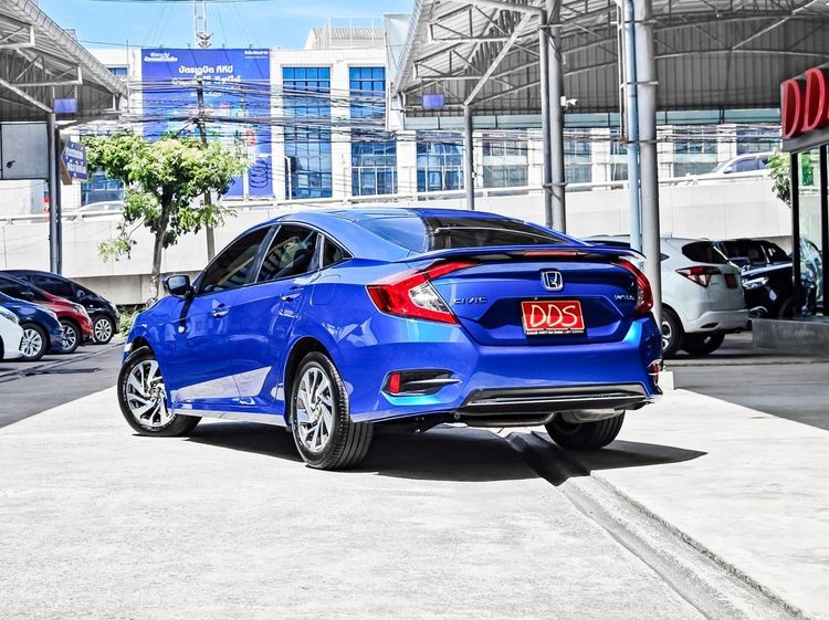 Honda Civic 2020 1.8 E i-VTEC Sedan เบนซิน เกียร์อัตโนมัติ น้ำเงิน รูปที่ 4