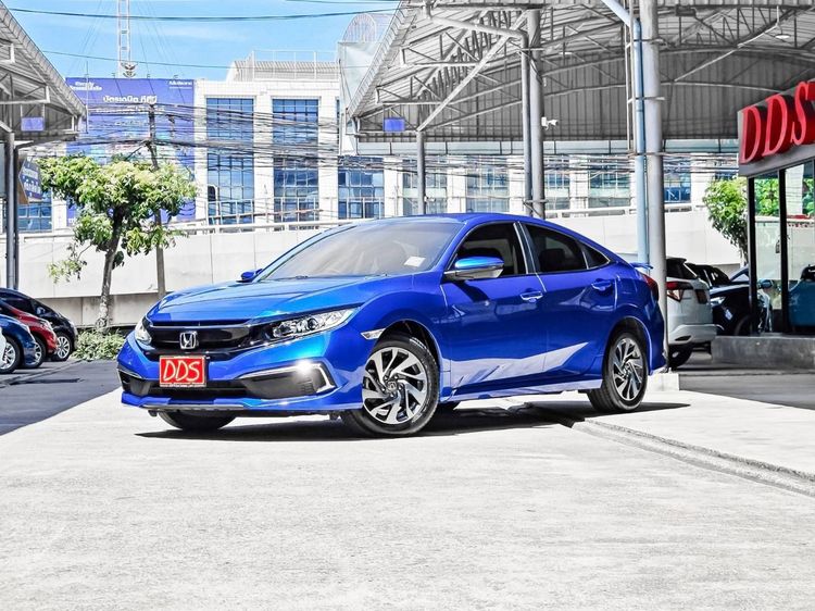 รถ Honda Civic 1.8 E i-VTEC สี น้ำเงิน