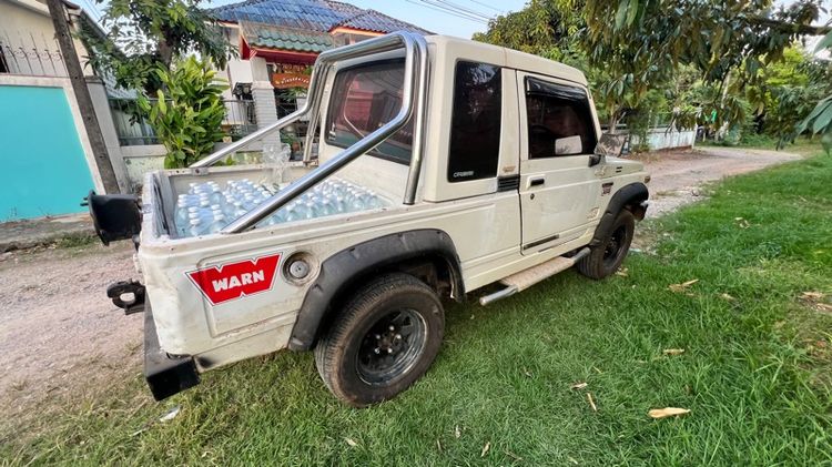 Suzuki Caribian 1996 1.3 Sporty 4WD Pickup เบนซิน ไม่ติดแก๊ส เกียร์ธรรมดา ขาว รูปที่ 4