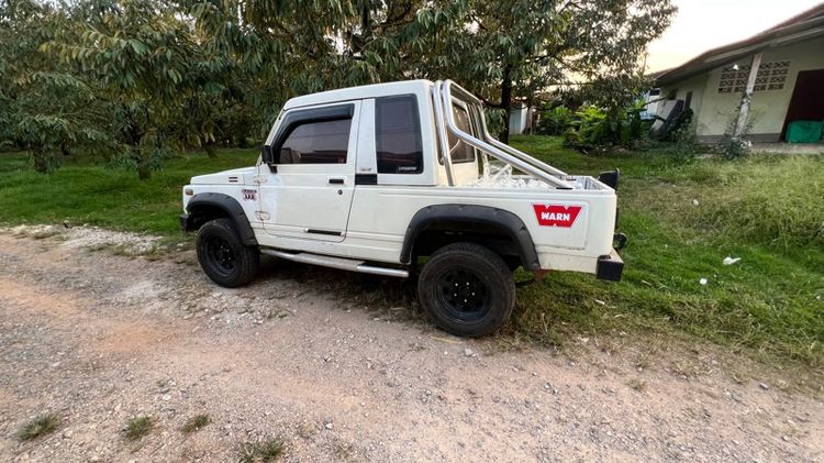 Suzuki Caribian 1996 1.3 Sporty 4WD Pickup เบนซิน ไม่ติดแก๊ส เกียร์ธรรมดา ขาว รูปที่ 3