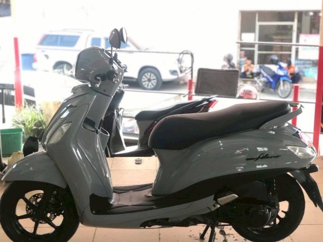 ยามาฮ่า แกรนด์ ฟีลาโน่ ไฮบริดABS สีเทา  รูปที่ 9