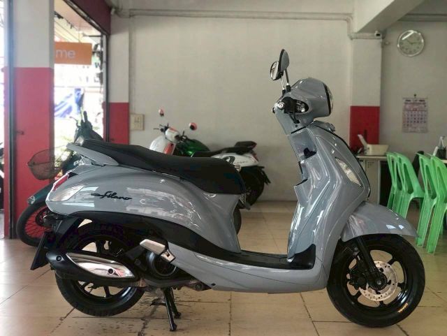 ยามาฮ่า แกรนด์ ฟีลาโน่ ไฮบริดABS สีเทา  รูปที่ 7