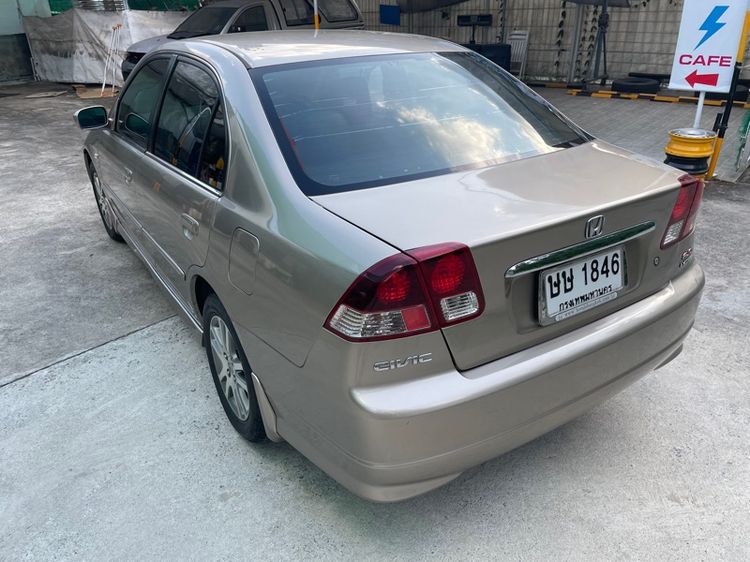 Honda Civic 2004 2.0 E i-VTEC Sedan เบนซิน ไม่ติดแก๊ส เกียร์อัตโนมัติ บรอนซ์ทอง รูปที่ 4