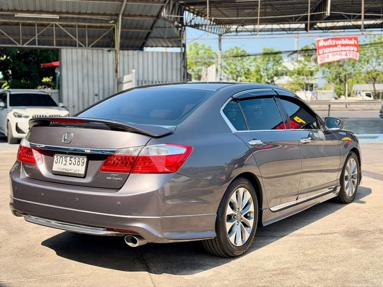 Honda Accord 2014 2.4 EL Sedan เบนซิน ไม่ติดแก๊ส เกียร์อัตโนมัติ เทา รูปที่ 4