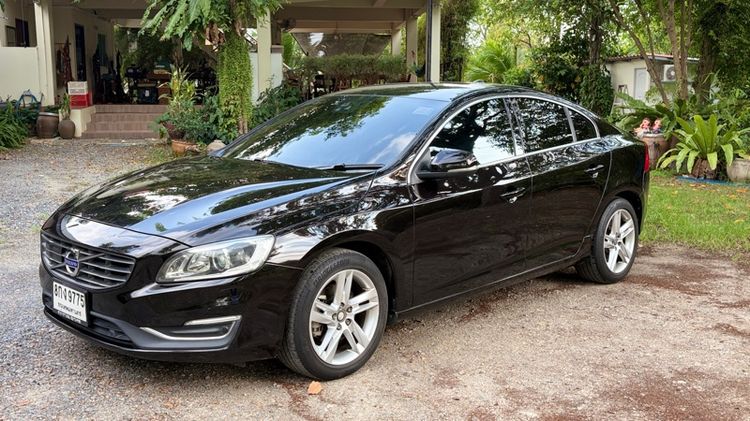 Volvo S60 2016 2.0 D4 Sedan ดีเซล ไม่ติดแก๊ส เกียร์อัตโนมัติ ดำ รูปที่ 3