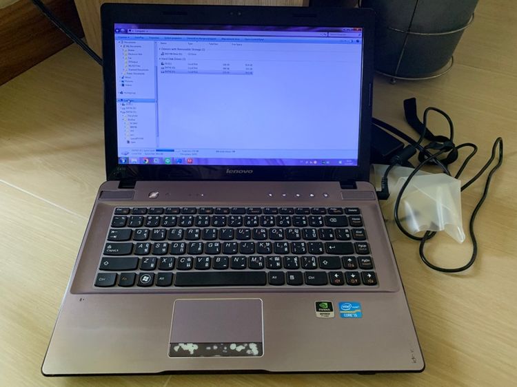 Lenovo notebook core i5 ddr3-4gb รูปที่ 3