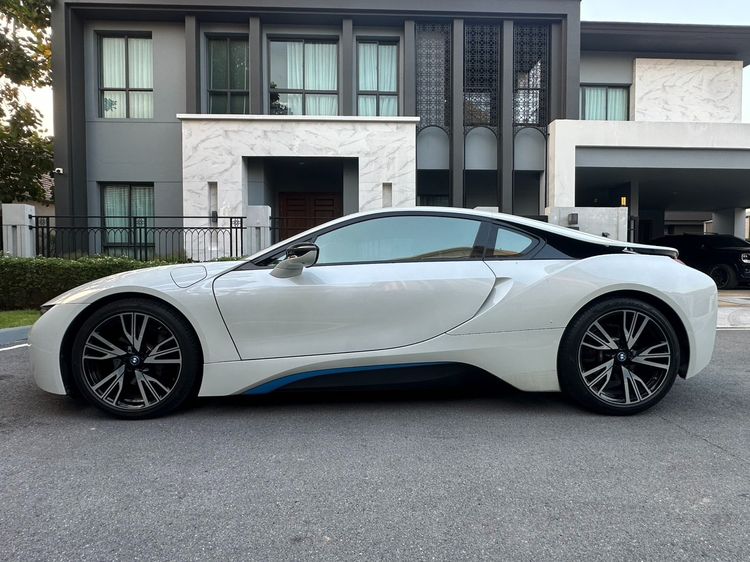 BMW I8 2015 1.5 Hybrid 4WD Sedan ไฮบริด เกียร์อัตโนมัติ ขาว รูปที่ 4
