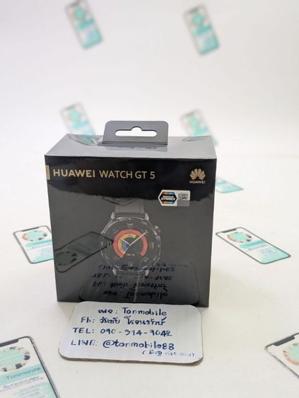 ขาย เทิร์น Huawei Watch Gt 5 46MM ศูนย์ไทย ของใหม่มือ 1 ประกัน 1 ปี เพียง 3,990 บาท เท่านั้น ครับ 