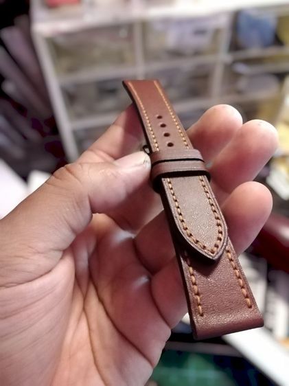 สายนาฬิกาหนังแท้20 mm รูปที่ 2