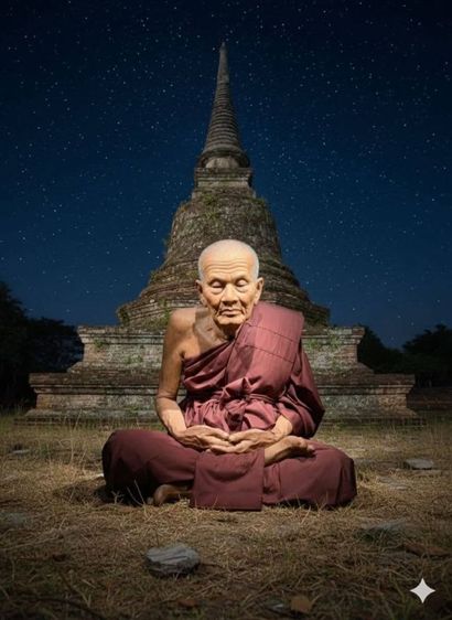 เหรียญสองอาจารย์ หลวงปู่ทวด หลัง เจ้าคุณนร วัดเทพศิรินทร์ ปี2513 เจ้าคุณนรอธิฐานจิต สภาพสวยมาก พระเก็บเก่าสวยเดิม สร่างจำนวนน้อยไม่ค่อยพบเจอ รูปที่ 10