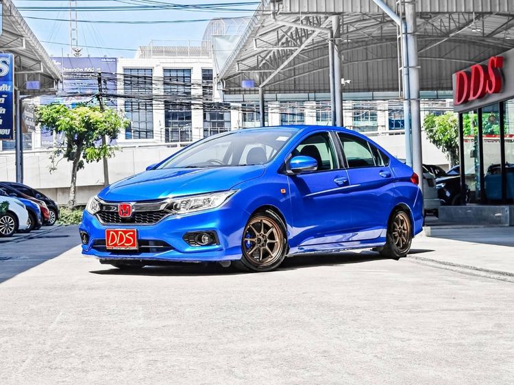 รถ Honda City 1.5 S สี น้ำเงิน