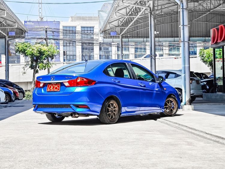 Honda City 2017 1.5 S Sedan เบนซิน เกียร์ธรรมดา น้ำเงิน รูปที่ 2
