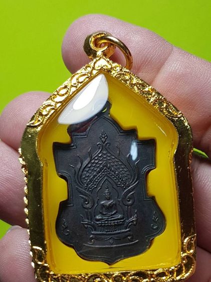 เหรียญพระพุทธโฆษาจารย์ วัดเขาบางทราย ปี2485 จ.ชลบุรี รุ่นเเรก สภาพสวยสมบูรณ์ หายาก พบน้อย  รูปที่ 9