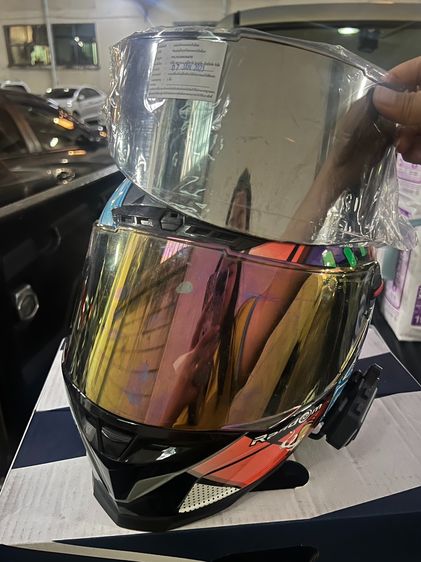 หมวกกันน็อค RD พร้อมบลูทูธ รูปที่ 5