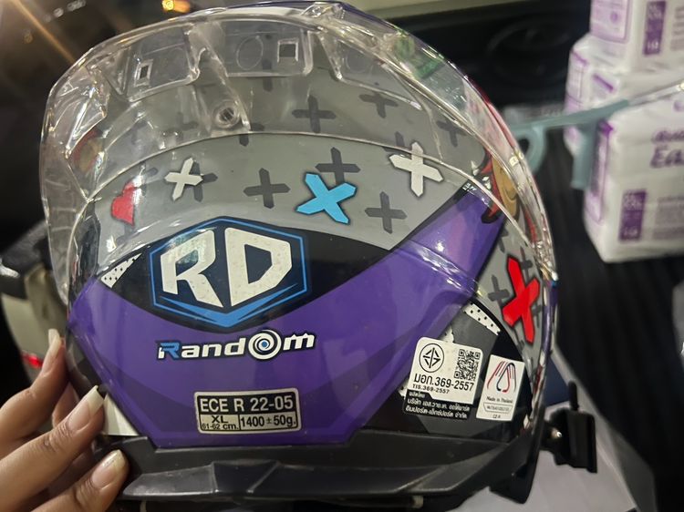 หมวกกันน็อค RD พร้อมบลูทูธ รูปที่ 3