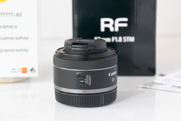 Canon RF 50mm f1.8 STM สภาพสวย มีประกันศูนย์ 14-09-2570 รูปที่ 2
