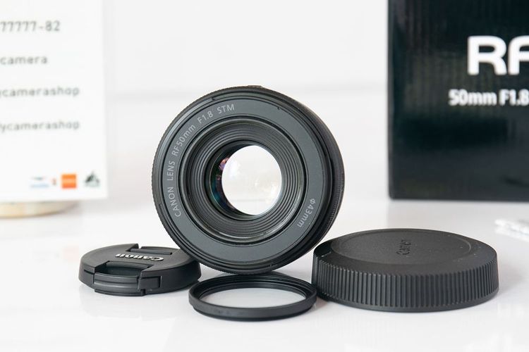 Canon RF 50mm f1.8 STM สภาพสวย มีประกันศูนย์ 14-09-2570 รูปที่ 3