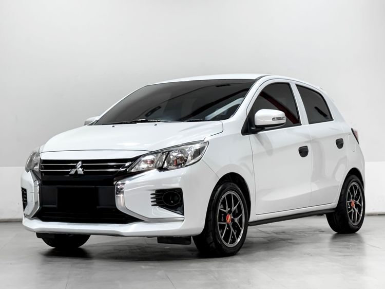 รถ Mitsubishi Mirage 1.2 ACTIVE สี ขาว