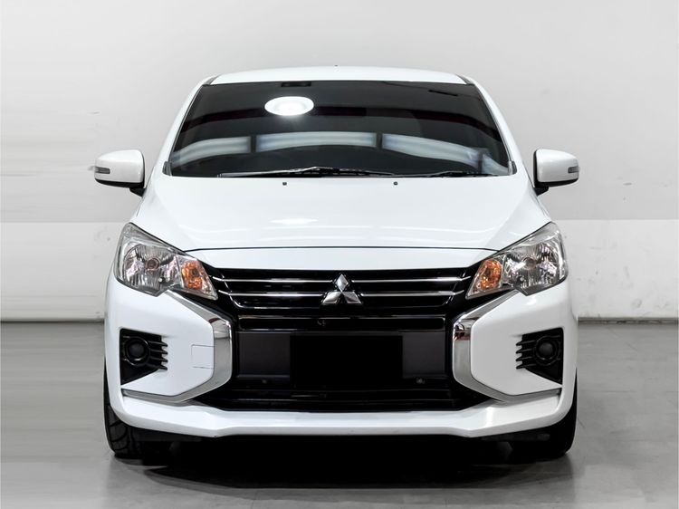 Mitsubishi Mirage 2022 1.2 ACTIVE Sedan เบนซิน ไม่ติดแก๊ส เกียร์อัตโนมัติ ขาว รูปที่ 2