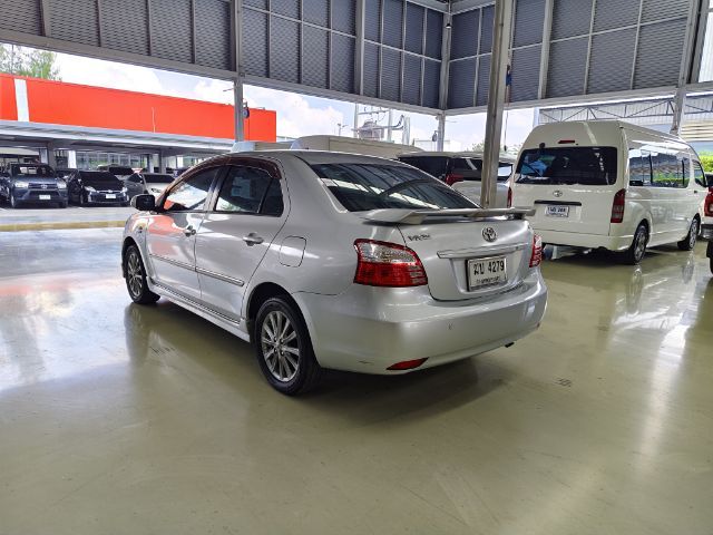 Toyota Vios 2012 1.5 E Sedan เบนซิน ไม่ติดแก๊ส เกียร์อัตโนมัติ บรอนซ์เงิน รูปที่ 4