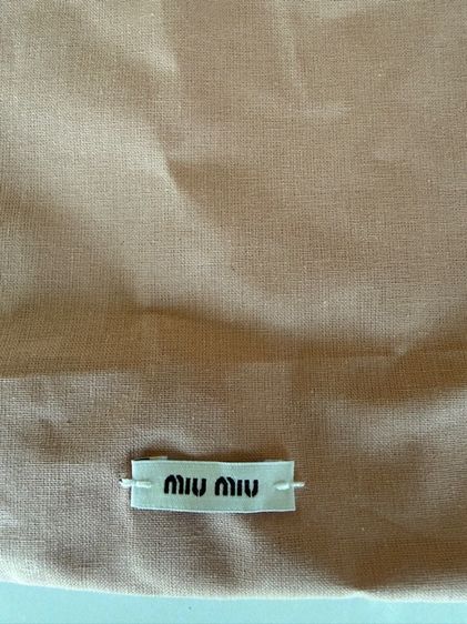 ถุงผ้ากันฝุ่น Miu Miu ของแท้จาก shop รูปที่ 2