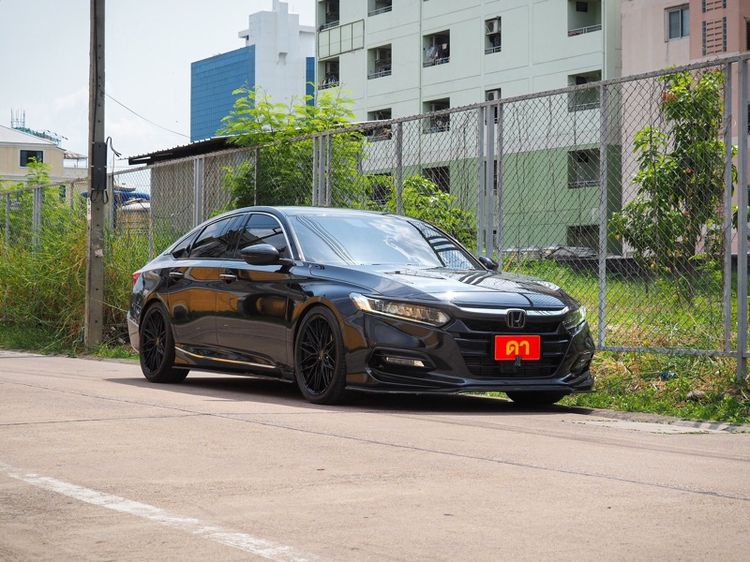 Honda Accord 2023 1.5 Turbo EL Sedan เบนซิน ไม่ติดแก๊ส เกียร์อัตโนมัติ ดำ รูปที่ 2