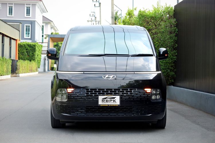 Hyundai Staria 2022 2.2 S Van ดีเซล ไม่ติดแก๊ส เกียร์อัตโนมัติ ดำ รูปที่ 3