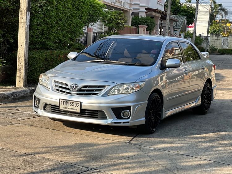 Toyota Altis 2013 1.6 E CNG Sedan เบนซิน NGV เกียร์อัตโนมัติ เทา รูปที่ 2
