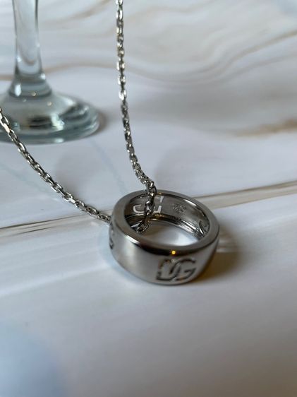 DG ring necklace unisex size รูปที่ 4