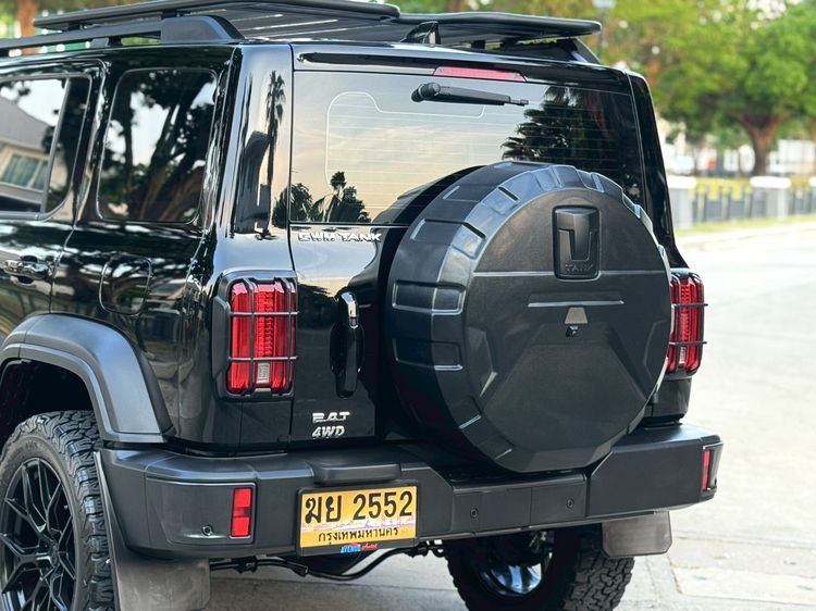 GWM TANK 300 2025 DIESEL 2.4T Ultra 4WD Sedan ดีเซล ไม่ติดแก๊ส เกียร์อัตโนมัติ ดำ รูปที่ 4